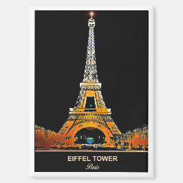 De Eiffeltoren waar dromen de hemelmagneet raken Magneet