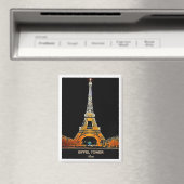 De Eiffeltoren waar dromen de hemelmagneet raken Magneet (Insitu (Vaatwasser))