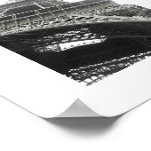 De Eiffeltower Poster (Hoek)