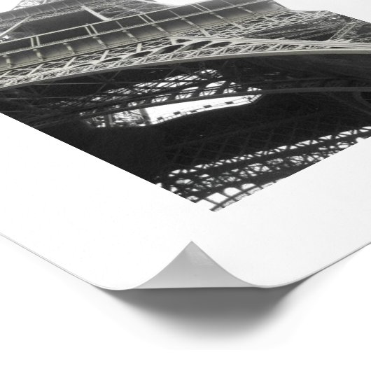 De Eiffeltower Poster (Hoek)