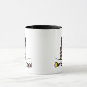 De eigenaar is cool. mok (Midden)