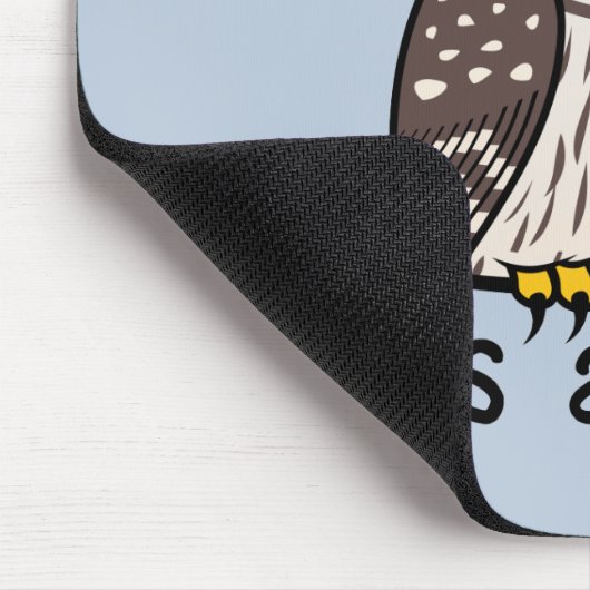 De eigenaar is cool. muismat (Hoek)