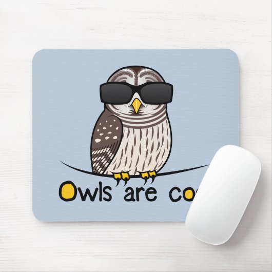 De eigenaar is cool. muismat (Met muis)