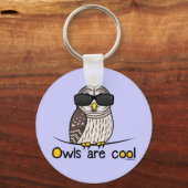 De eigenaar is cool. sleutelhanger (Voorkant)
