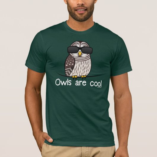 De eigenaar is cool. t-shirt (Voorkant)