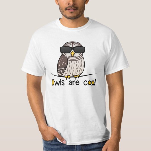 De eigenaar is cool. t-shirt (Voorkant)