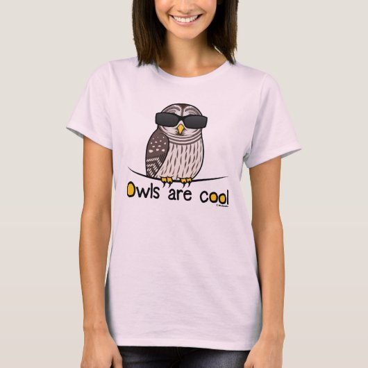 De eigenaar is cool. t-shirt (Voorkant)