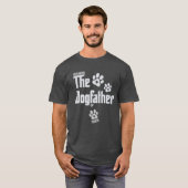 De eigenaar van de Dogfather Pet Lover Dog Papa Gi T-shirt (Voorkant volledig)