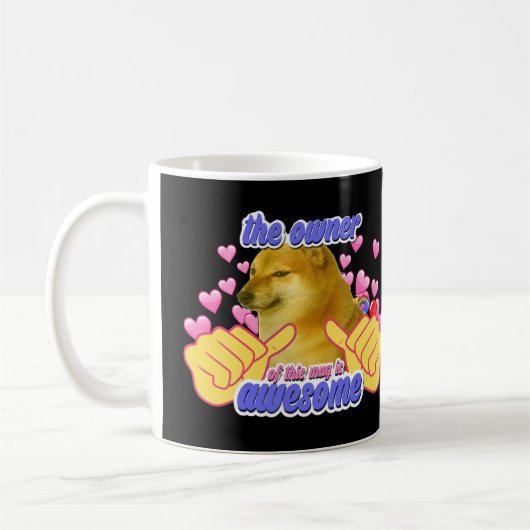 De Eigenaar Van Dit Is Geweldig Funny Doge Meme Ca Koffiemok (Links)