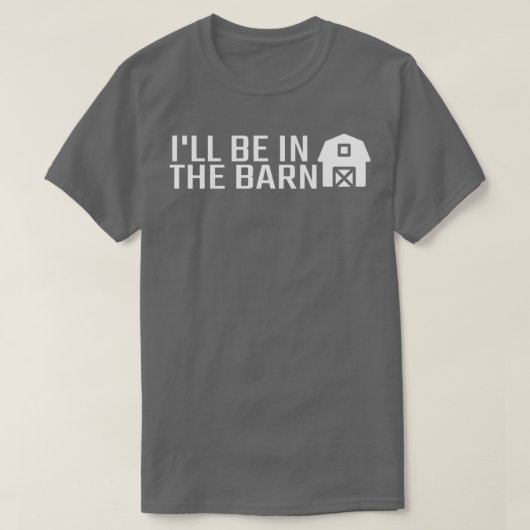 De eigenaar van het Boerderij van de boeren in de T-shirt (Design voorkant)