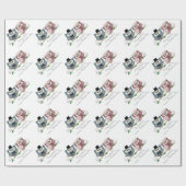 De eigenaars van het huwelijk van Cute Wedding fel Cadeaupapier (Vlak)