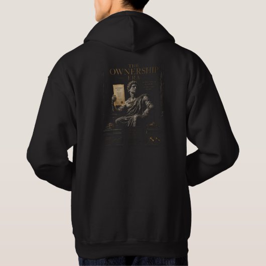 De eigendomstijdperk hoodie (Achterkant)