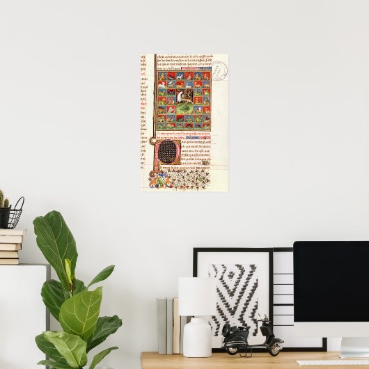 De eigenschappen van de dieren poster (Thuiskantoor)