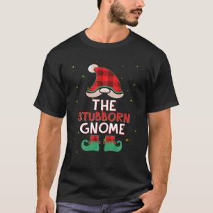 De eigenwijze Gnome Matching Group Kerstvakantie T-shirt