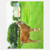 DE EIGENZINNIGE GEIT FLEECE DEKEN (Voorkant)