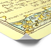 De eik en het riet Walter Crane Poster (Hoek)