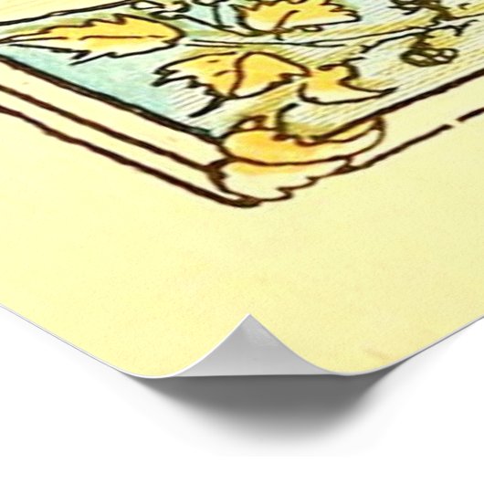 De eik en het riet Walter Crane Poster (Hoek)