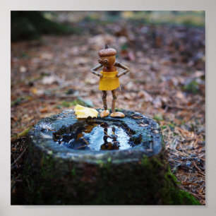 De eikelelf gaat harder worden poster