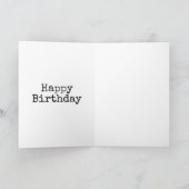 De eiken Verjaardag van de Boom Kaart (Binnen)