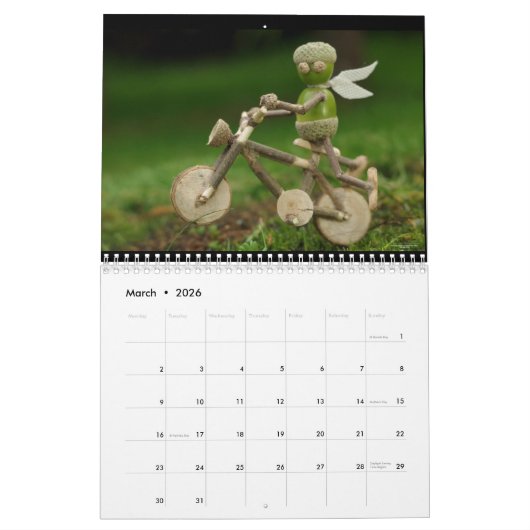 De eikenfolk van Shirebrook Valley 2024 Kalender (Mar 2026)