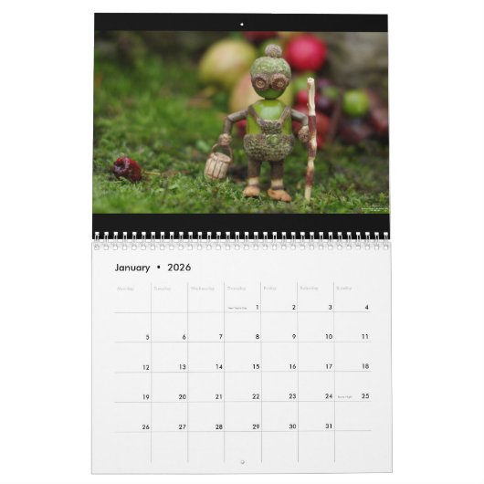 De eikenfolk van Shirebrook Valley 2024 Kalender (Jan 2026)