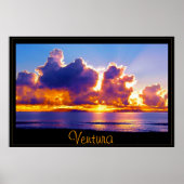 De eilanden blauw poster (Voorkant)