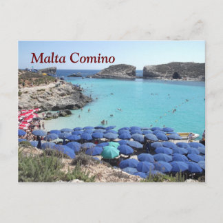De eilandengroep Malta Briefkaart