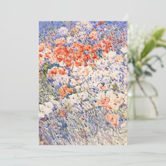 De eilandtuin | Childe Hassam (Staand voorkant)