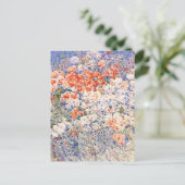 De eilandtuin | Childe Hassam Briefkaart (Staand voorkant)