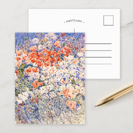 De eilandtuin | Childe Hassam Briefkaart