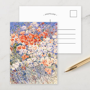 De eilandtuin   Childe Hassam Briefkaart