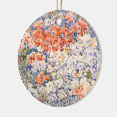 De eilandtuin | Childe Hassam Keramisch Ornament (Links)