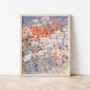 De eilandtuin Childe Hassam Poster