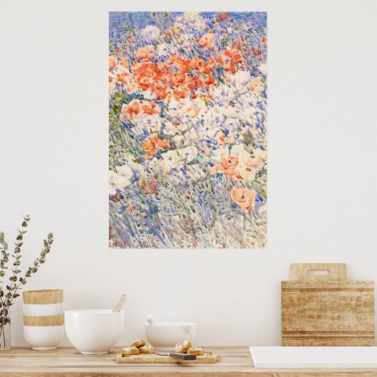 De Eilandtuin van Childe Hassam. Poster (Keuken)