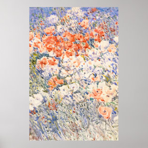 De Eilandtuin van Childe Hassam. Poster