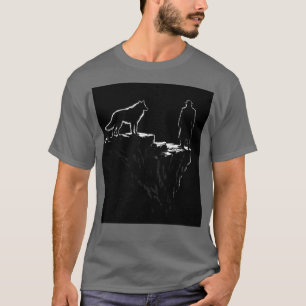 De Eindascensie – Lone Wolf Mentaliteit Minimalist T-shirt