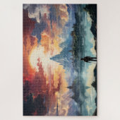 De Eindbestemming Bereikt Legpuzzel (Verticaal)