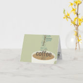 De eindeloze Kaarten van de Nota van de Koffie van (Gele Bloem)