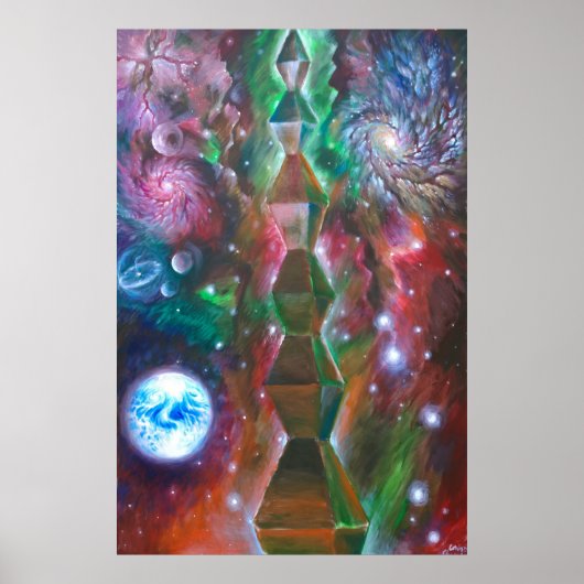 De eindeloze kolom poster (Voorkant)