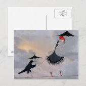 De eindeloze wandeling briefkaart (Voorkant / Achterkant)