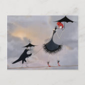 De eindeloze wandeling briefkaart (Voorkant)