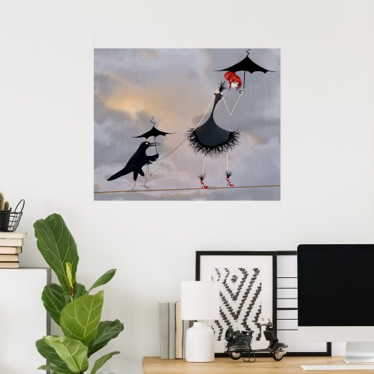 De eindeloze wandeling poster (Thuiskantoor)