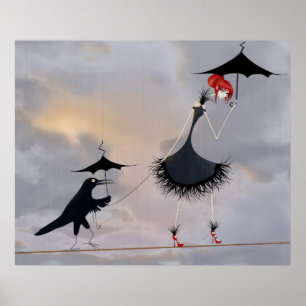 De eindeloze wandeling poster