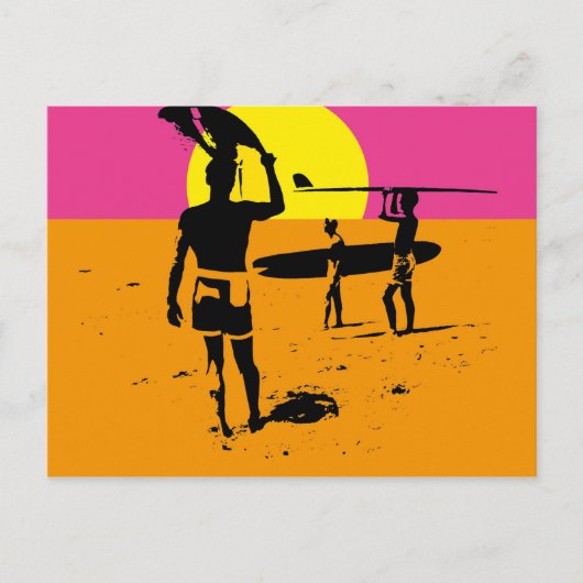 De eindeloze zomer - 15 juni 1966 briefkaart (Voorkant)