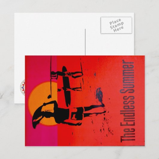 De eindeloze zomer briefkaart (Voorkant / Achterkant)