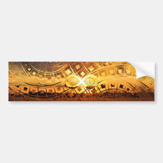 De Eindeloze Zonsondergang Over Onze Gouden Elysee Bumpersticker