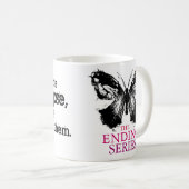 De eindigende mok van de Reeks (Voorkant rechts)