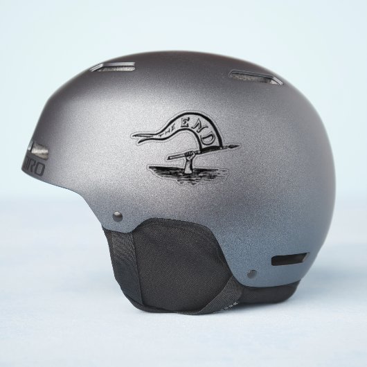 De Eindvlag Sticker (Helm Zijkant)