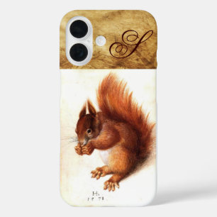 DE EKHOORN MET NOTEN MONOGRAAF iPhone 16 HOESJE