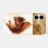 DE EKHOORN MET NOTEN MONOGRAAF Case-Mate iPhone CASE (Achterkant (horizontaal))